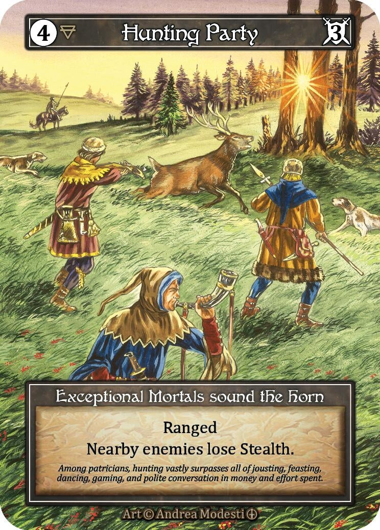 Image for Hunting Party (Foil) (Arthurian Legends) - Sorcery: Contested Realm