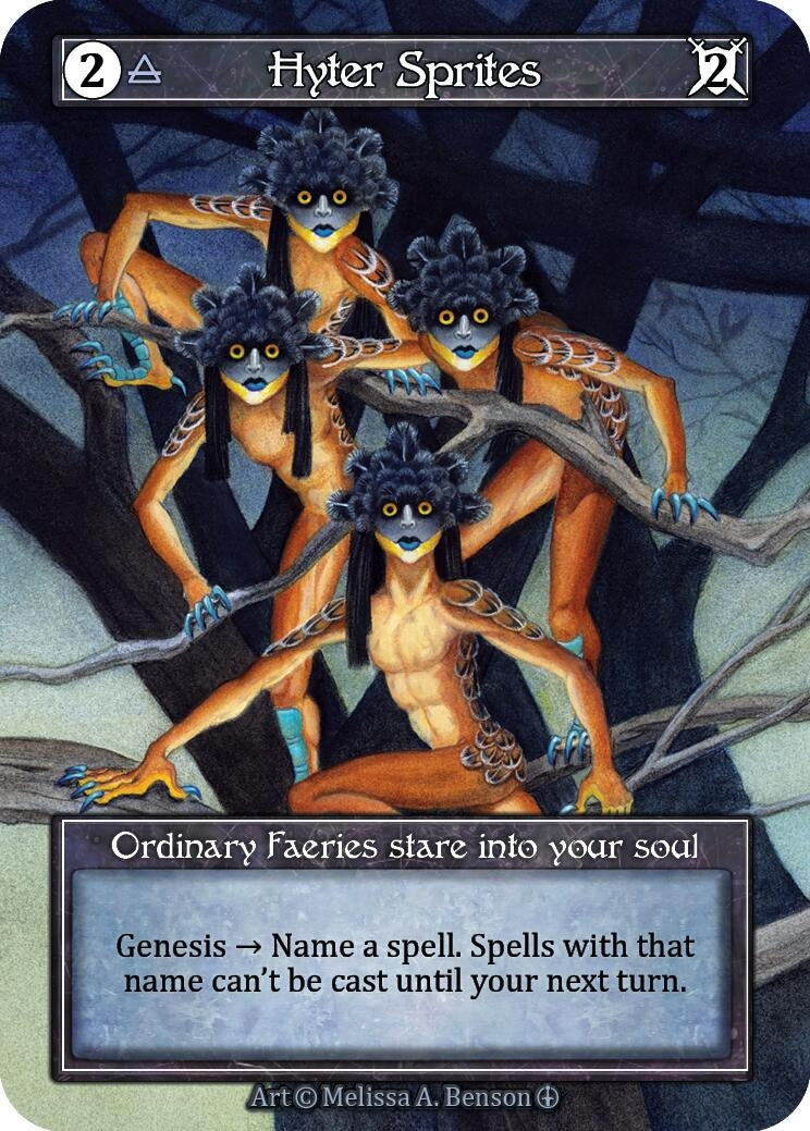Image for Hyter Sprites (Foil) (Arthurian Legends) - Sorcery: Contested Realm