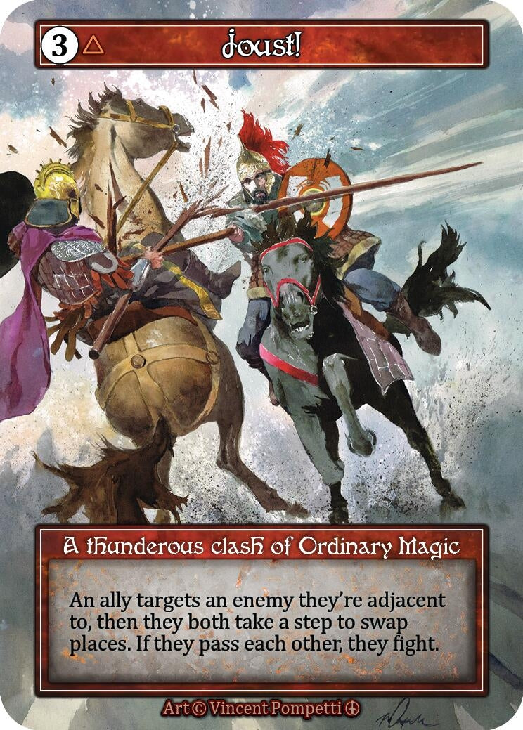 Image for Joust! (Foil) (Arthurian Legends) - Sorcery: Contested Realm