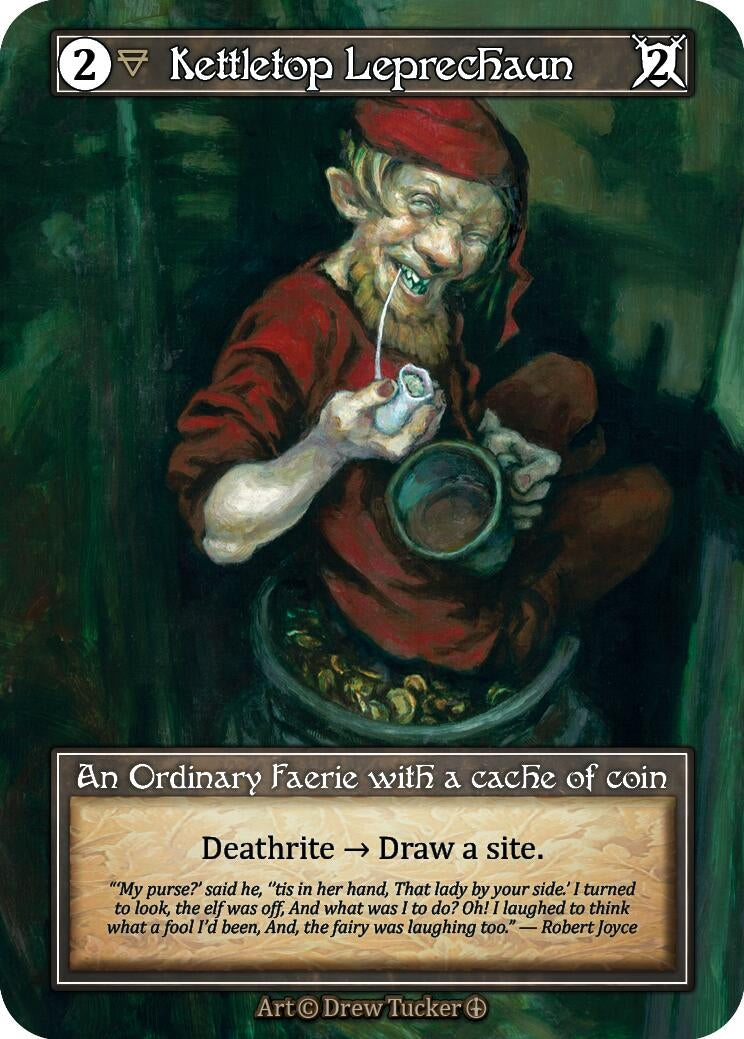 Image for Kettletop Leprechaun (Foil) (Arthurian Legends) - Sorcery: Contested Realm