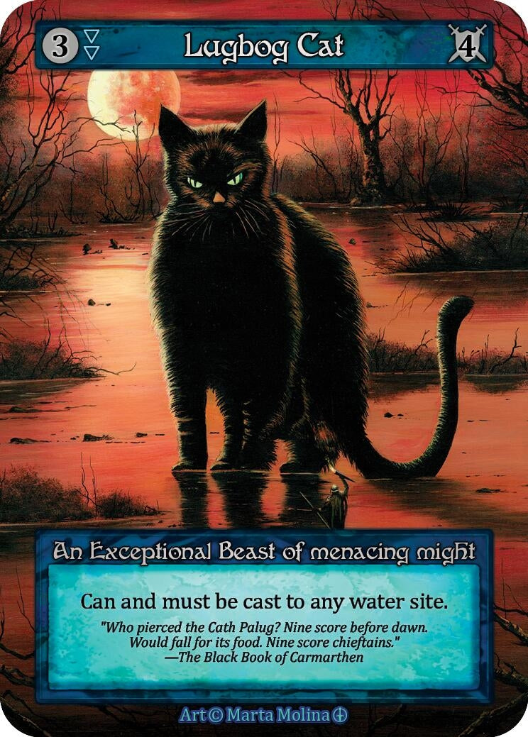 Image for Lugbog Cat (Arthurian Legends) - Sorcery: Contested Realm