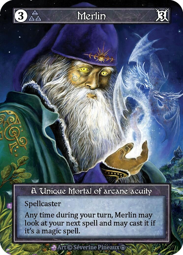 Image for Merlin (Foil) (Arthurian Legends) - Sorcery: Contested Realm