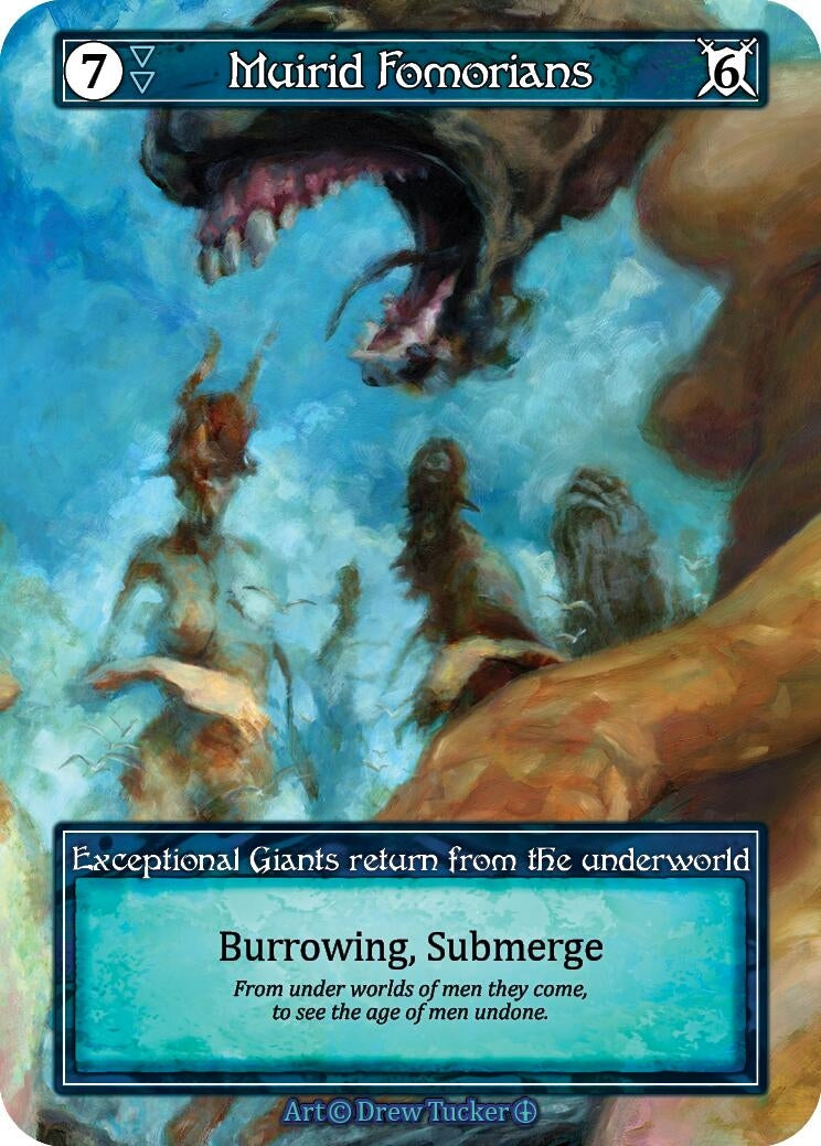 Image for Muirid Fomorians (Foil) (Arthurian Legends) - Sorcery: Contested Realm