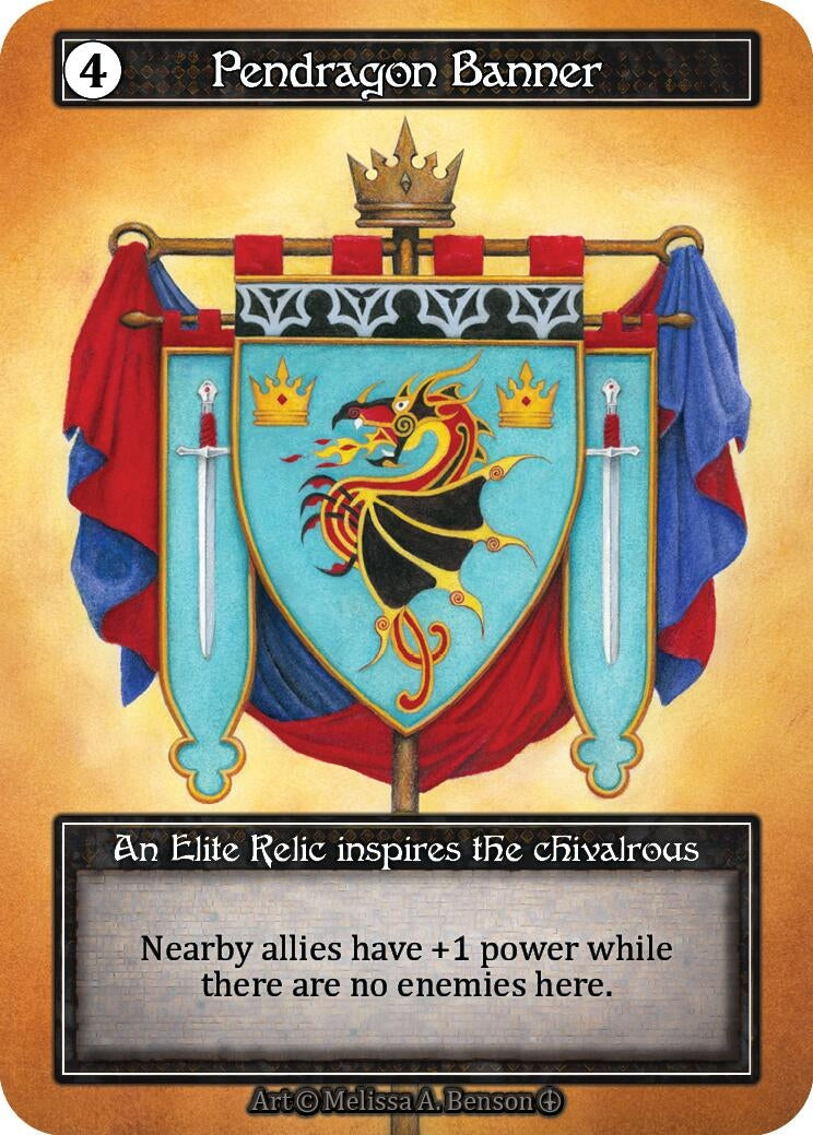 Image for Pendragon Banner (Foil) (Arthurian Legends) - Sorcery: Contested Realm