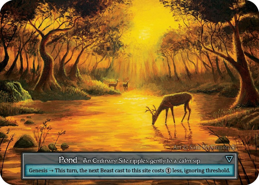 Image for Pond (Foil) (Arthurian Legends) - Sorcery: Contested Realm