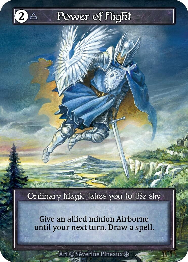 Image for Power of Flight (Foil) (Arthurian Legends) - Sorcery: Contested Realm