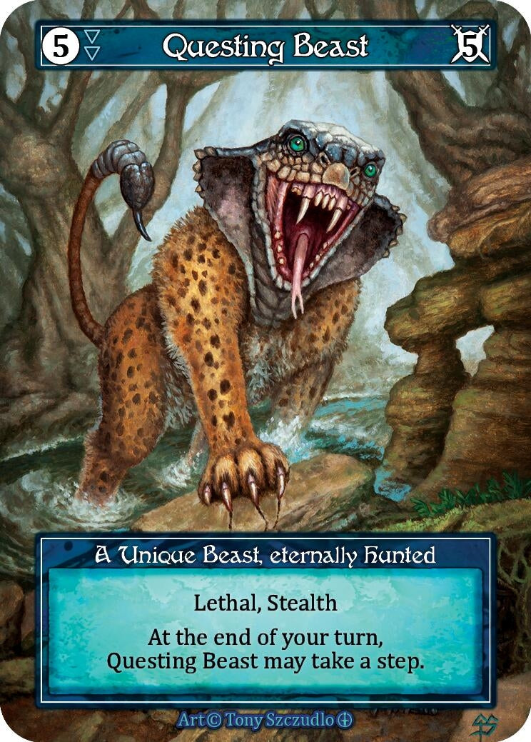 Image for Questing Beast (Foil) (Arthurian Legends) - Sorcery: Contested Realm