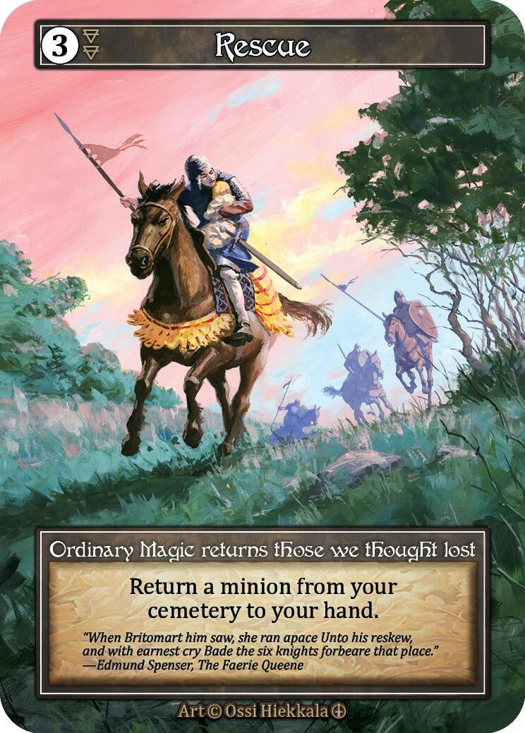 Image for Rescue (Foil) (Arthurian Legends) - Sorcery: Contested Realm