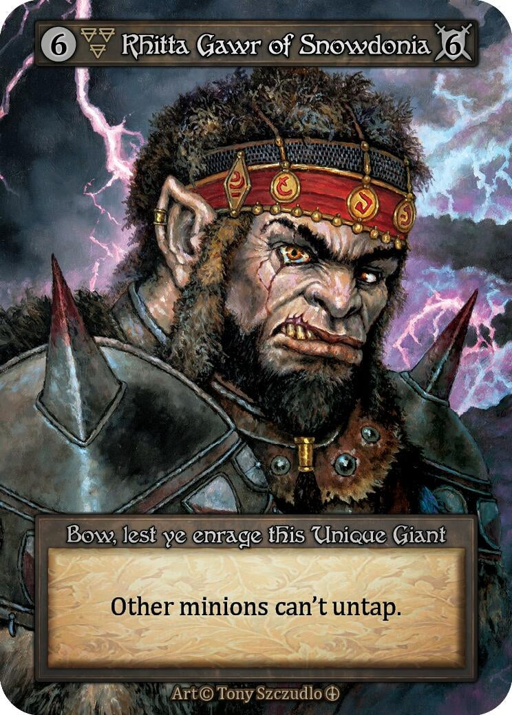 Image for Rhitta Gawr of Snowdonia (Arthurian Legends) - Sorcery: Contested Realm