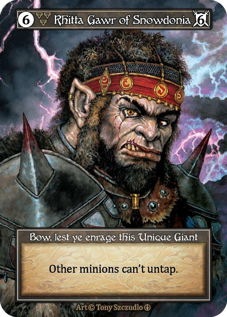 Image for Rhitta Gawr of Snowdonia (Foil) (Arthurian Legends) - Sorcery: Contested Realm