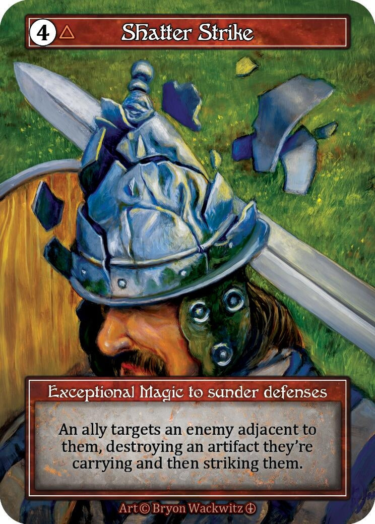 Image for Shatter Strike (Foil) (Arthurian Legends) - Sorcery: Contested Realm
