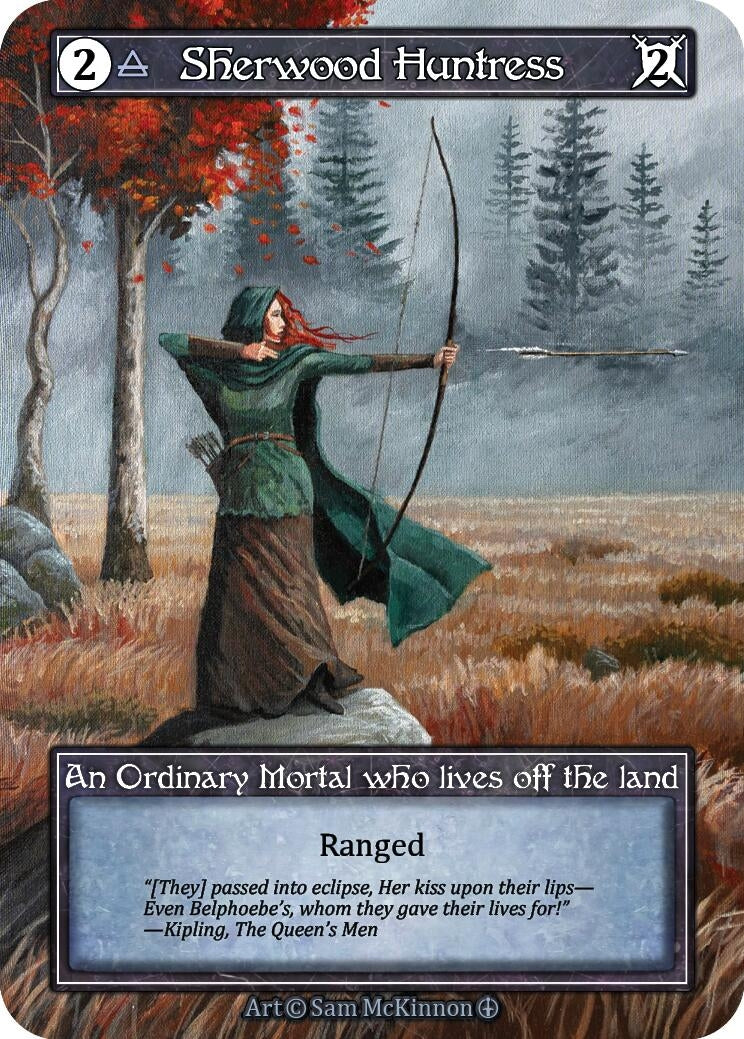 Image for Sherwood Huntress (Foil) (Arthurian Legends) - Sorcery: Contested Realm