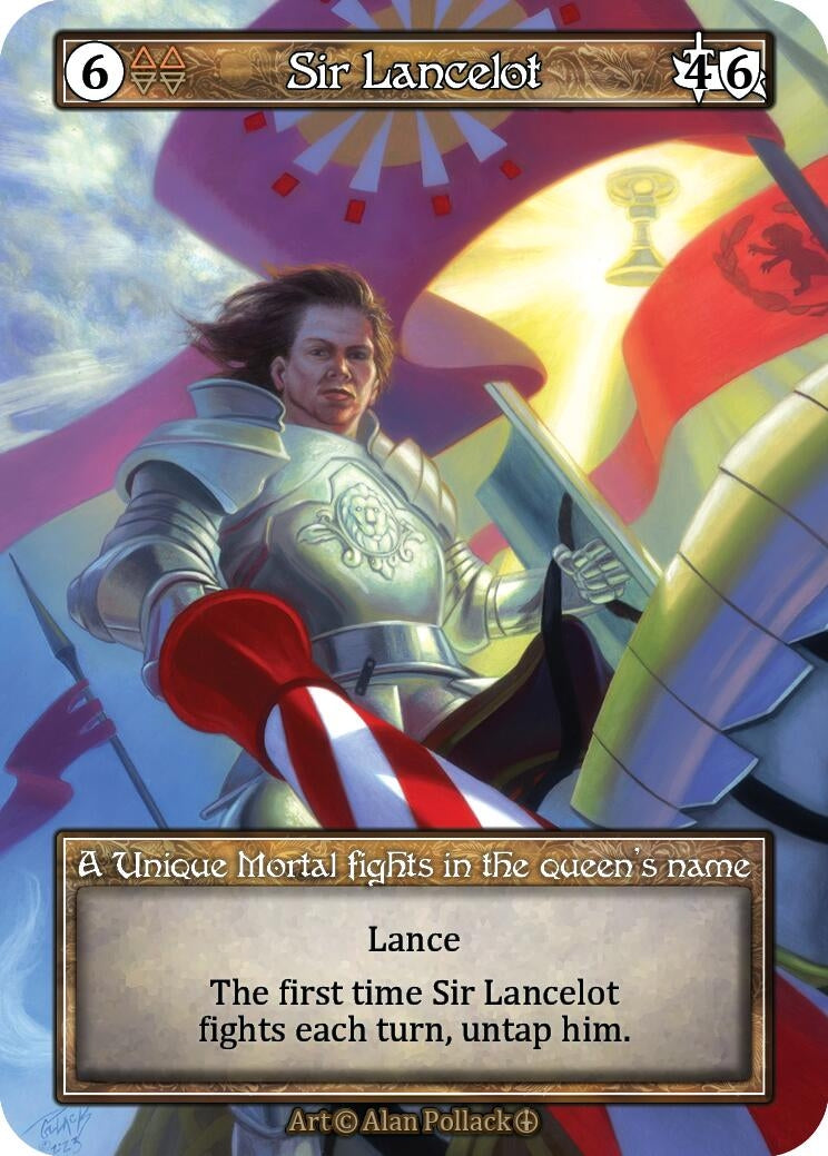 Image for Sir Lancelot (Foil) (Arthurian Legends) - Sorcery: Contested Realm