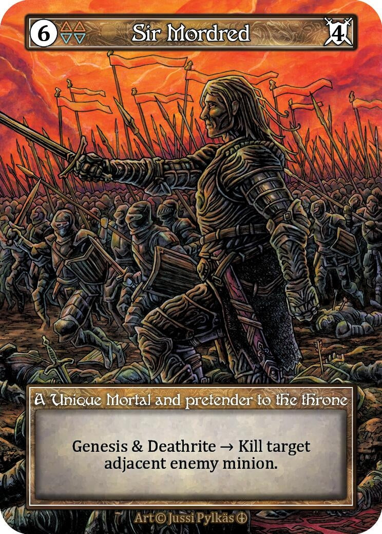 Image for Sir Mordred (Foil) (Arthurian Legends) - Sorcery: Contested Realm