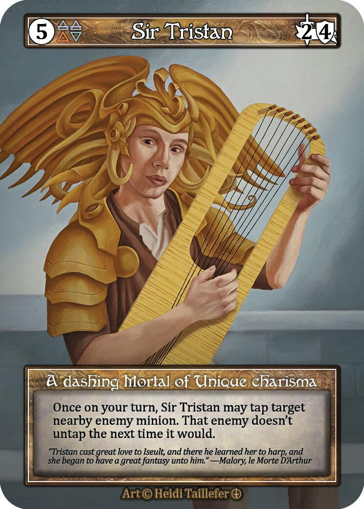 Image for Sir Tristan (Foil) (Arthurian Legends) - Sorcery: Contested Realm