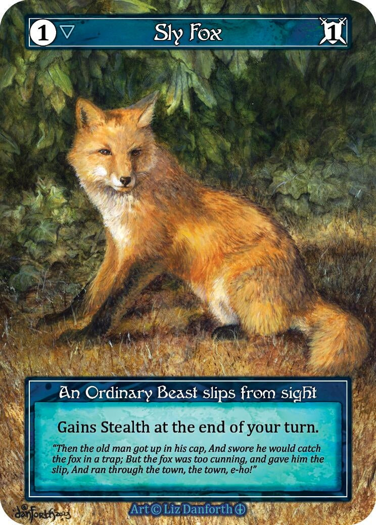 Image for Sly Fox (Foil) (Arthurian Legends) - Sorcery: Contested Realm