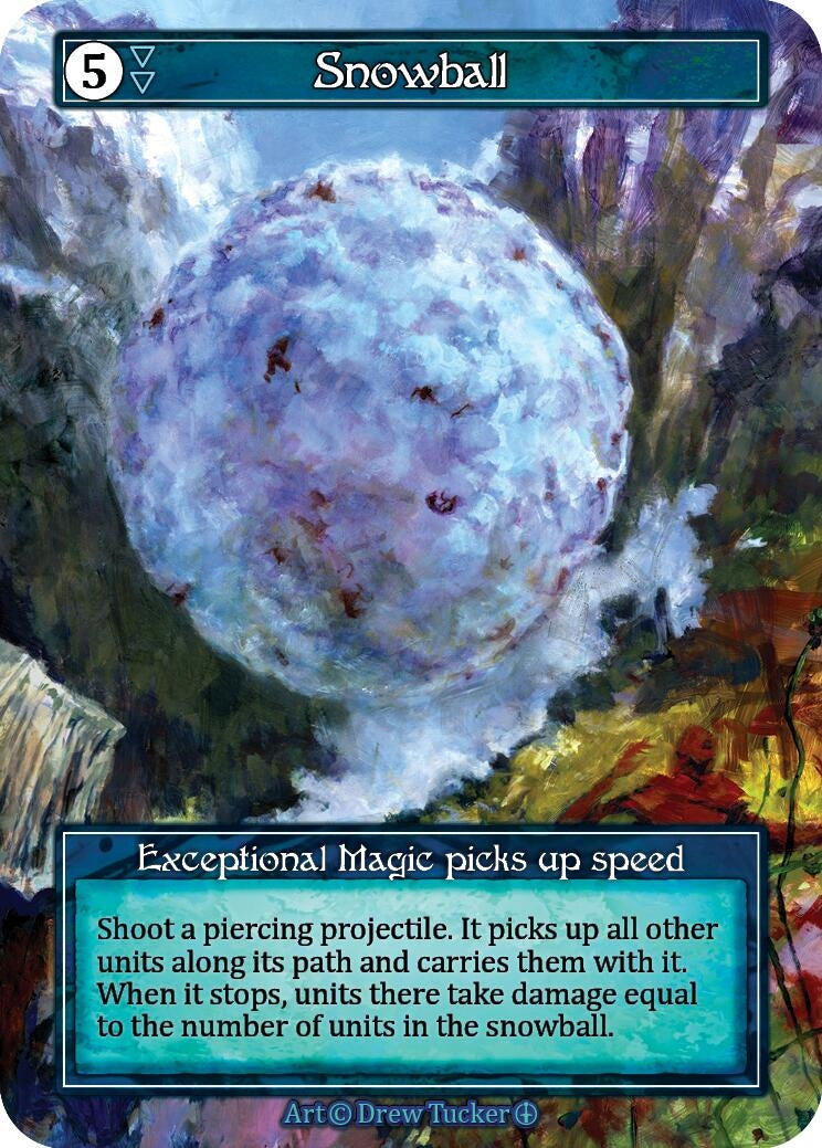 Image for Snowball (Foil) (Arthurian Legends) - Sorcery: Contested Realm