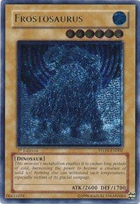 Image for Frostosaurus (UTR) (Strike of Neos) (STON-EN002) - YuGiOh