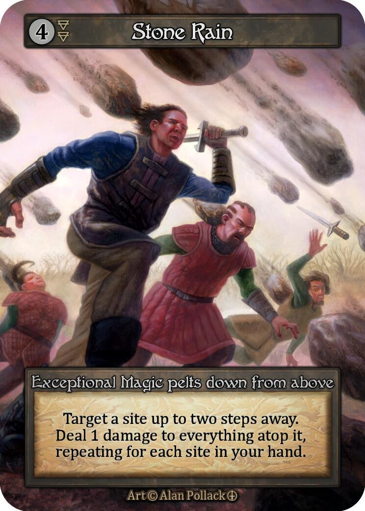 Image for Stone Rain (Arthurian Legends) - Sorcery: Contested Realm