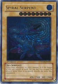 Image for Spiral Serpent (UTR) (Strike of Neos) (STON-EN003) - YuGiOh