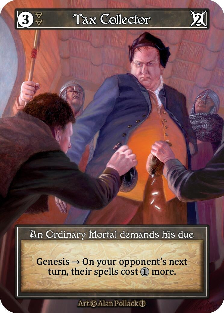 Image for Tax Collector (Foil) (Arthurian Legends) - Sorcery: Contested Realm