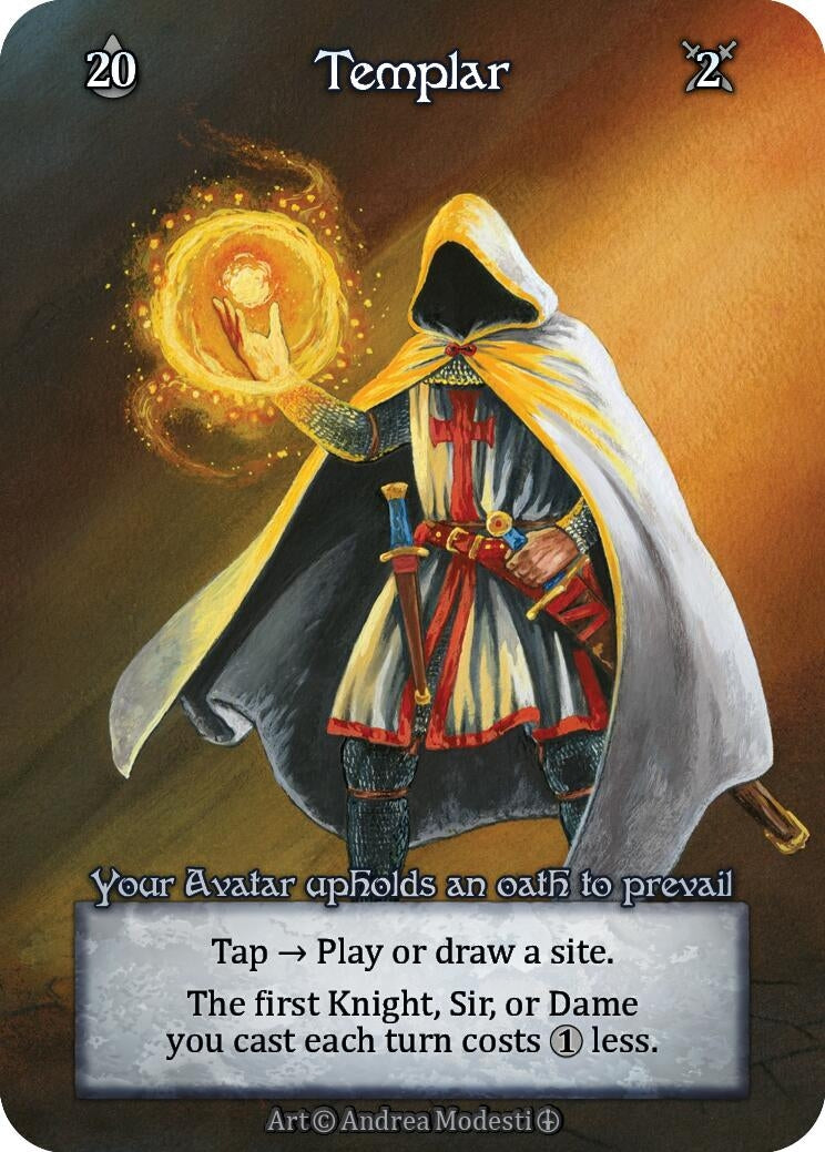 Image for Templar (Box Topper) (Arthurian Legends) - Sorcery: Contested Realm
