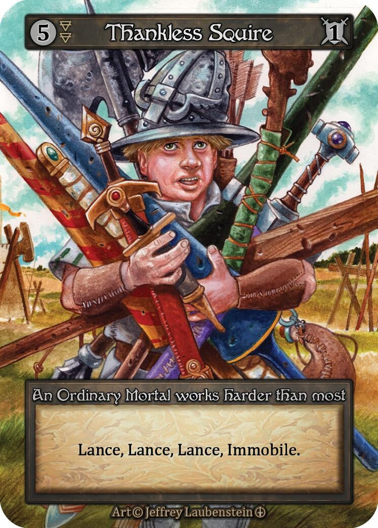 Image for Thankless Squire (Arthurian Legends) - Sorcery: Contested Realm