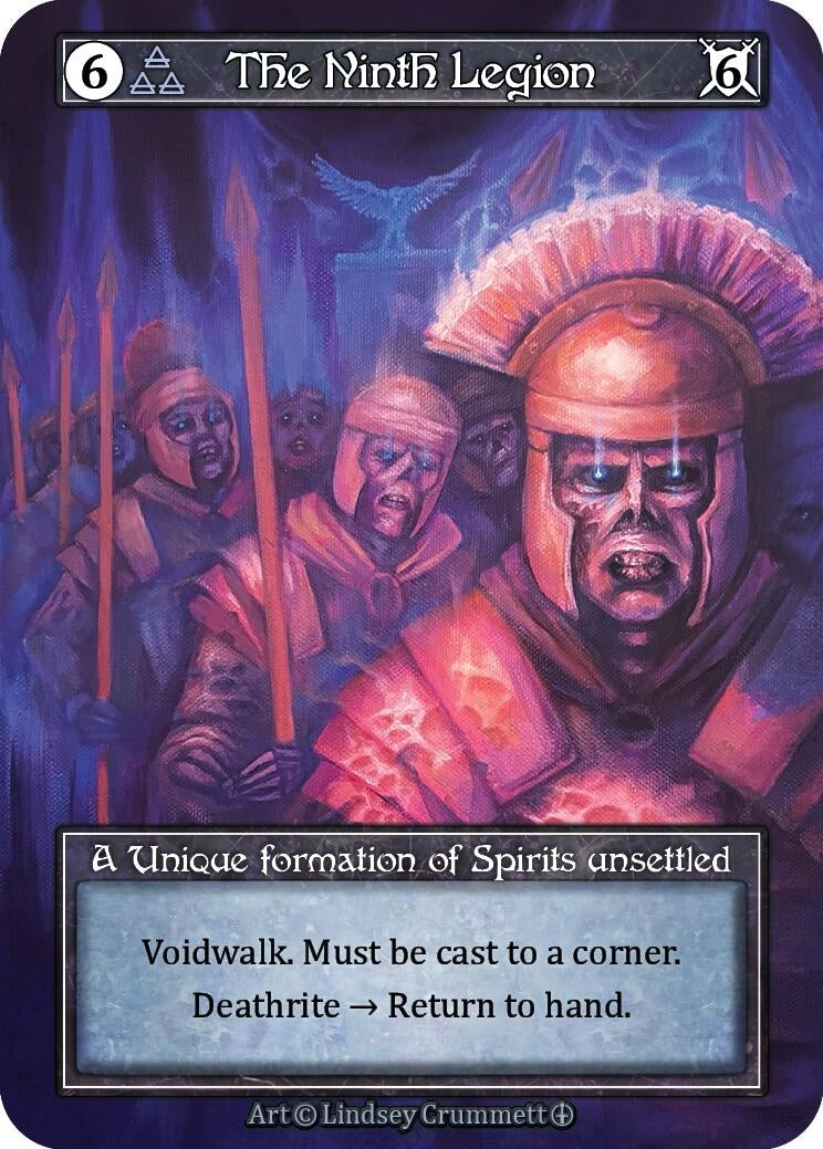 Image for The Ninth Legion (Foil) (Arthurian Legends) - Sorcery: Contested Realm