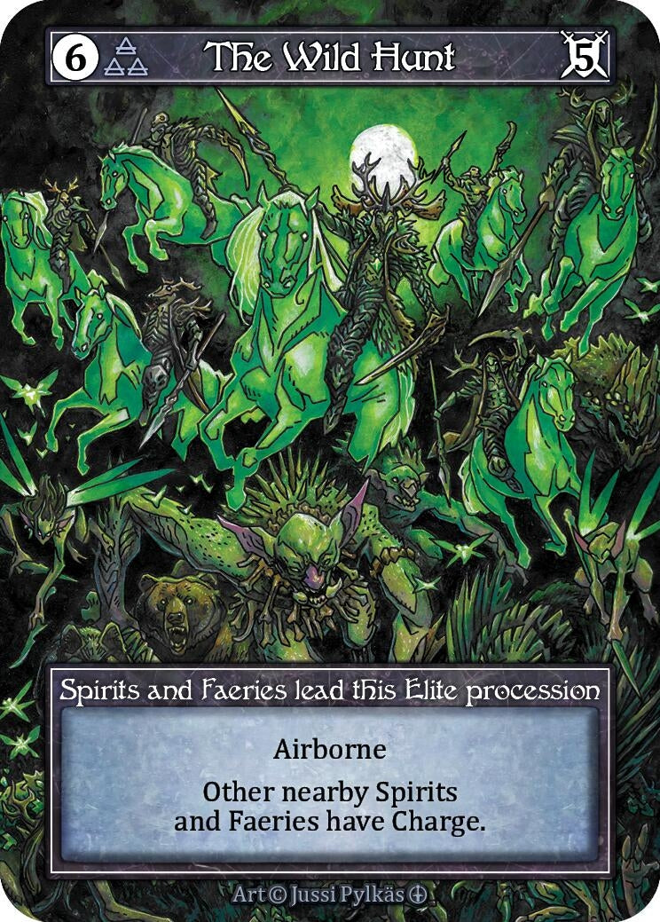 Image for The Wild Hunt (Foil) (Arthurian Legends) - Sorcery: Contested Realm