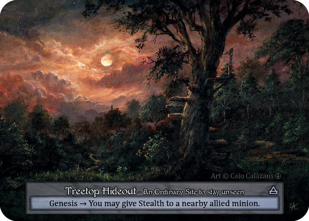 Image for Treetop Hideout (Arthurian Legends) - Sorcery: Contested Realm