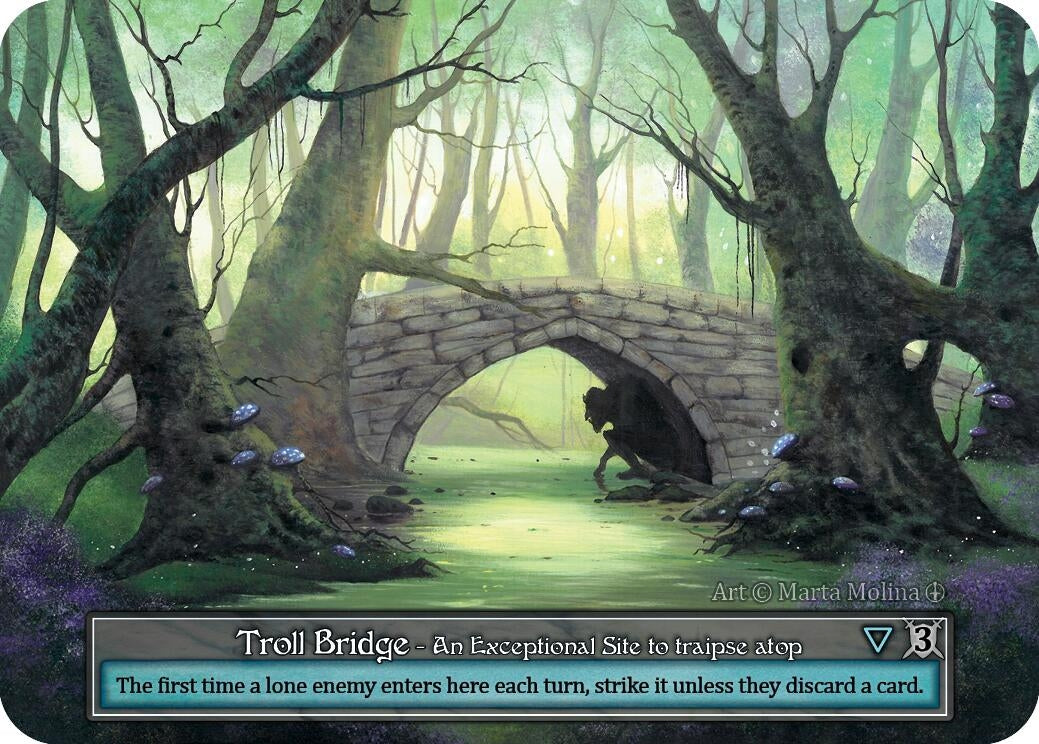 Image for Troll Bridge (Foil) (Arthurian Legends) - Sorcery: Contested Realm