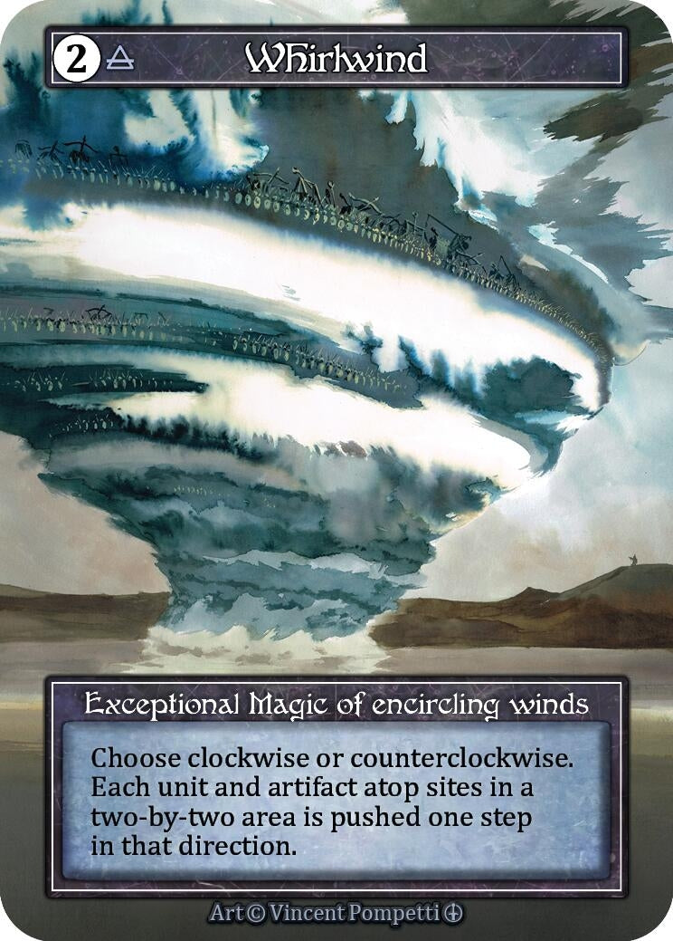 Image for Whirlwind (Foil) (Arthurian Legends) - Sorcery: Contested Realm