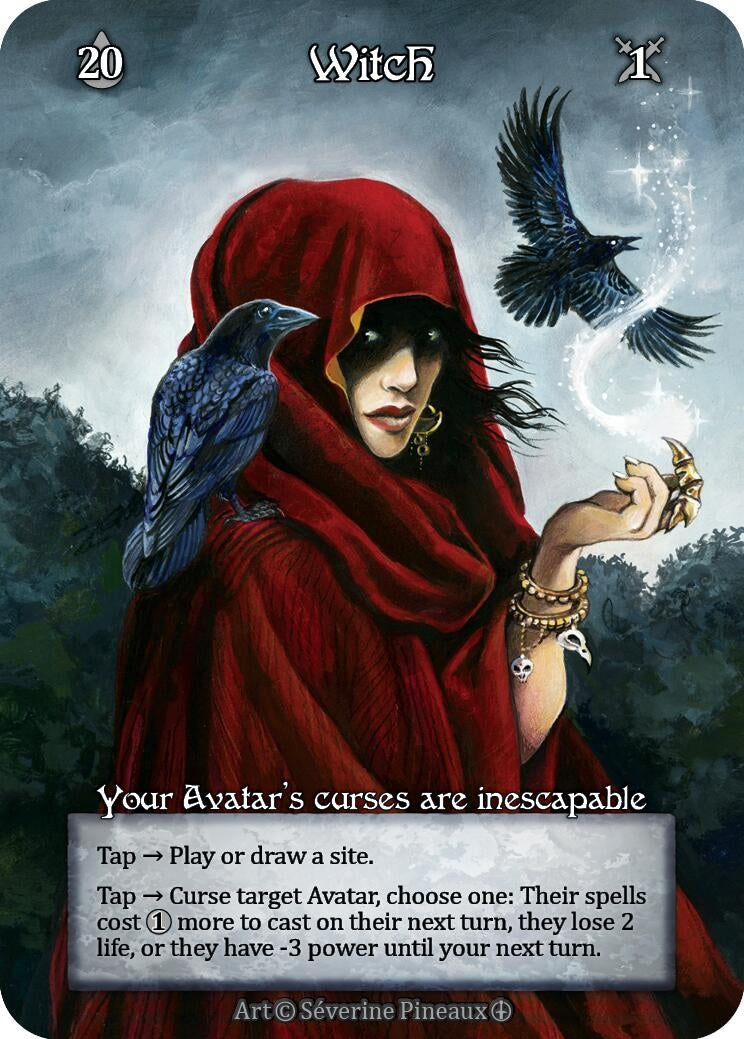 Image for Witch (Foil) (Arthurian Legends) - Sorcery: Contested Realm