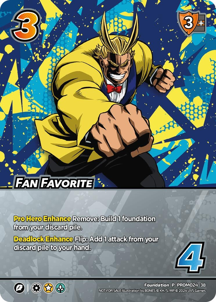 Image for Fan Favorite (UniVersus: My Hero Academia Promo Cards) (PROMO35 38) - UniVersus