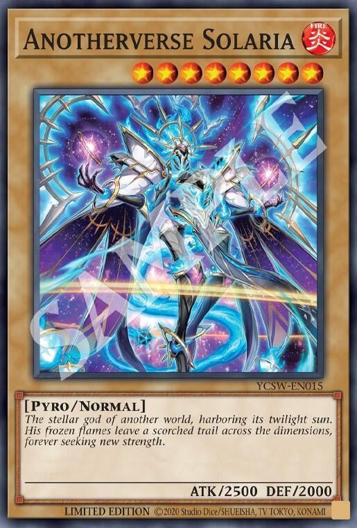 Image for Anotherverse Solaria (SR) (Yu-Gi-Oh! Championship Series Prize Cards) (YCSW-EN015) - YuGiOh