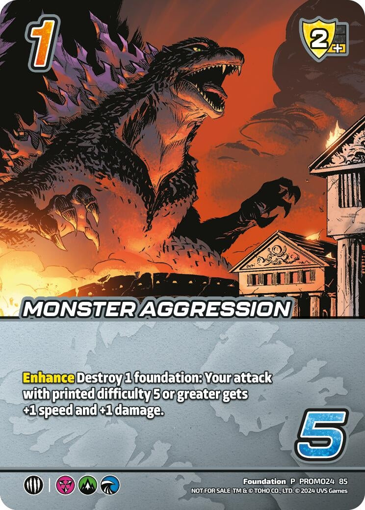 Image for Monster Aggression (UniVersus Promos) (PROMO63 85) - UniVersus