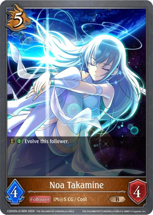 Image for Noa Takamine (CSD02: THE IDOLM@STER CINDERELLA GIRLS) (CSD02b-016EN) - Shadowverse: Evolve