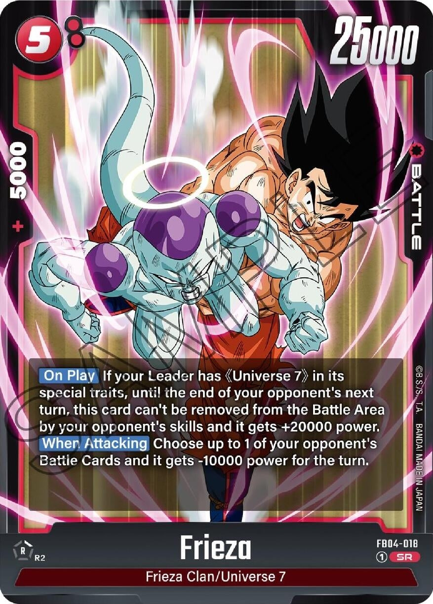 Image for Frieza (Ultra Limit) (FB04-018) - Dragon Ball Super: Fusion World