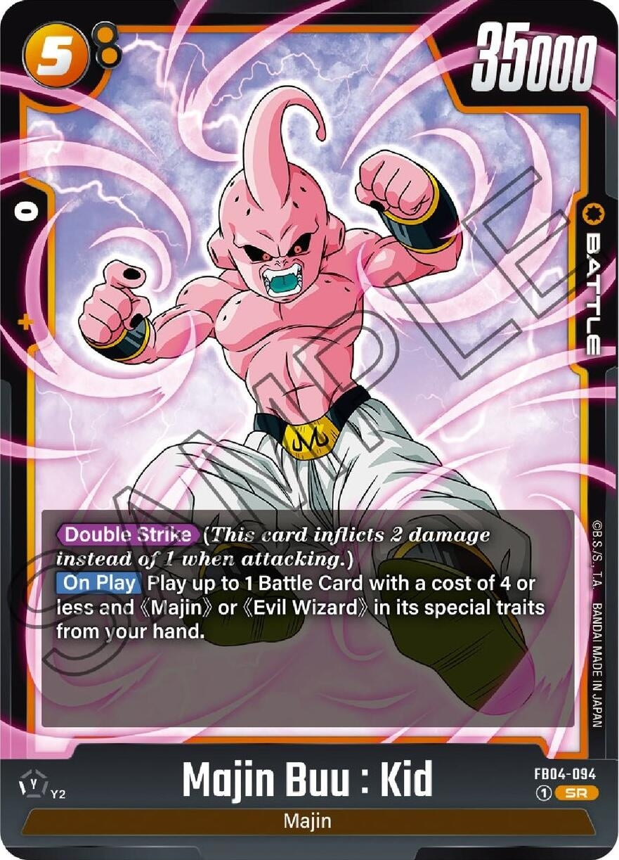 Image for Majin Buu : Kid - FB04-094 (Ultra Limit) (FB04-094) - Dragon Ball Super: Fusion World
