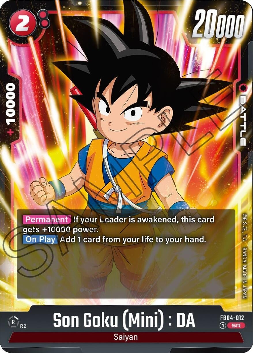 Image for Son Goku (Mini) : DA (Ultra Limit) (FB04-012) - Dragon Ball Super: Fusion World