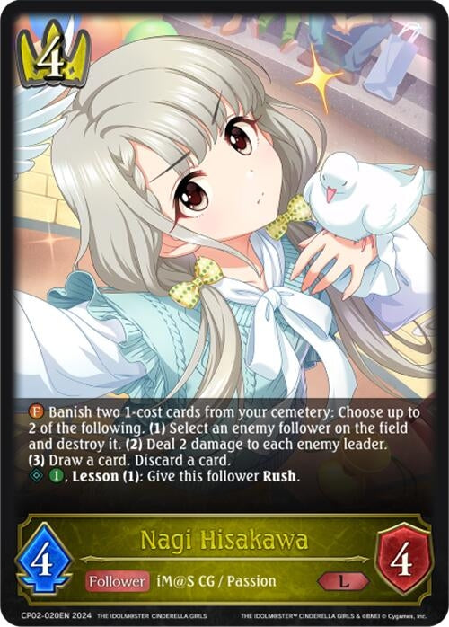 Image for Nagi Hisakawa (CP02: THE IDOLM@STER CINDERELLA GIRLS) (CP02-020EN) - Shadowverse: Evolve