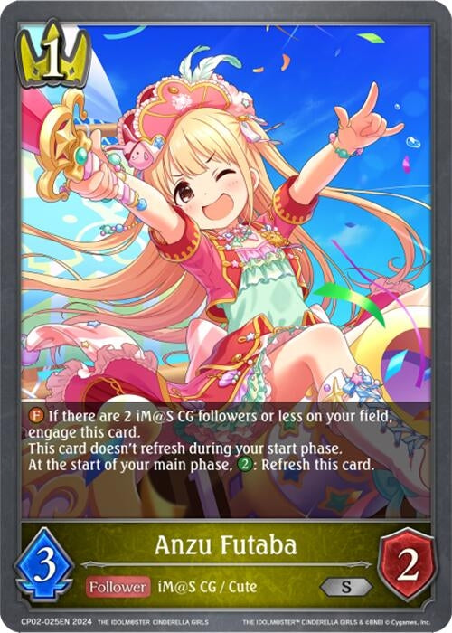 Image for Anzu Futaba (CP02: THE IDOLM@STER CINDERELLA GIRLS) (CP02-025EN) - Shadowverse: Evolve