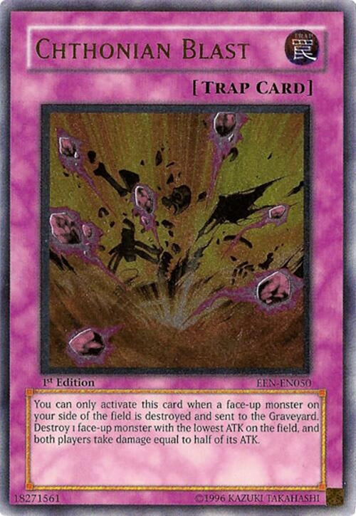 Image for Chthonian Blast (UTR) (Elemental Energy) (EEN-EN050) - YuGiOh