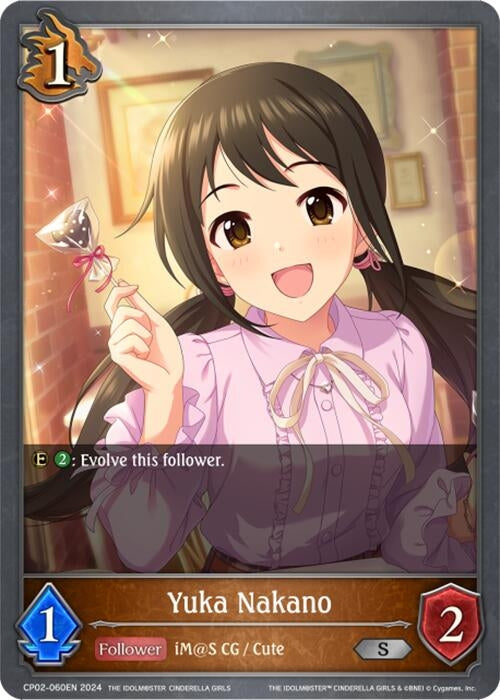 Image for Yuka Nakano (CP02: THE IDOLM@STER CINDERELLA GIRLS) (CP02-060EN) - Shadowverse: Evolve