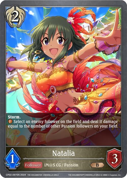 Image for Natalia (CP02: THE IDOLM@STER CINDERELLA GIRLS) (CP02-097EN) - Shadowverse: Evolve