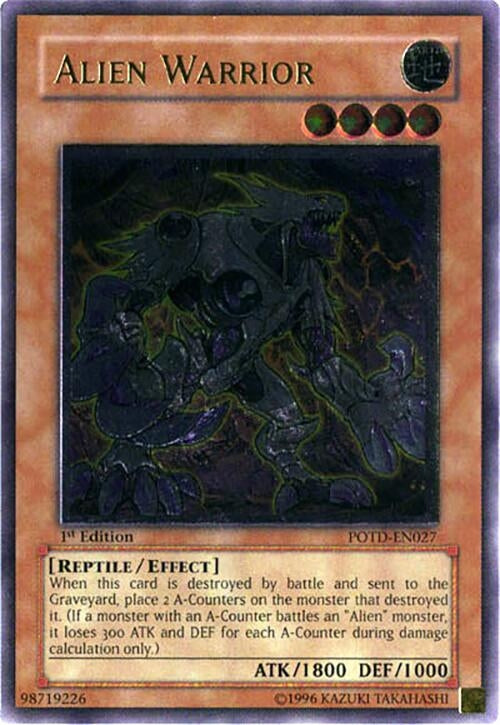 Image for Alien Warrior (UTR) (Power of the Duelist) (POTD-EN027) - YuGiOh