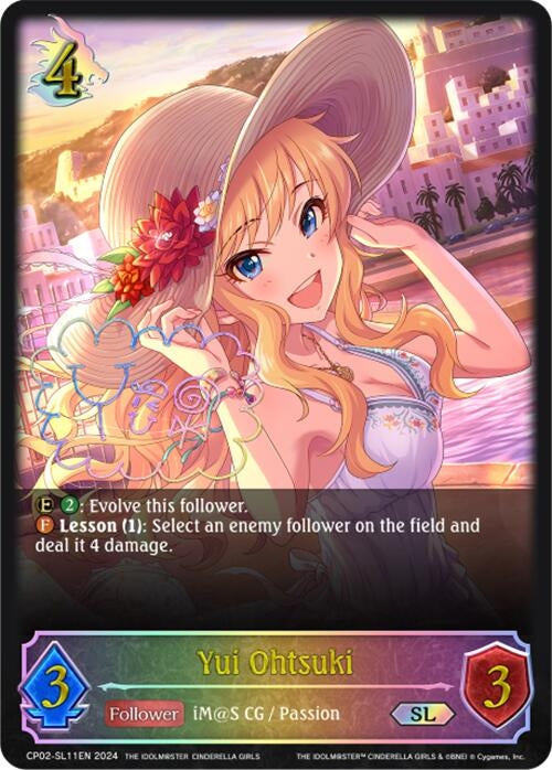 Image for Yui Ohtsuki (SL) (CP02: THE IDOLM@STER CINDERELLA GIRLS) (CP02-SL11EN) - Shadowverse: Evolve