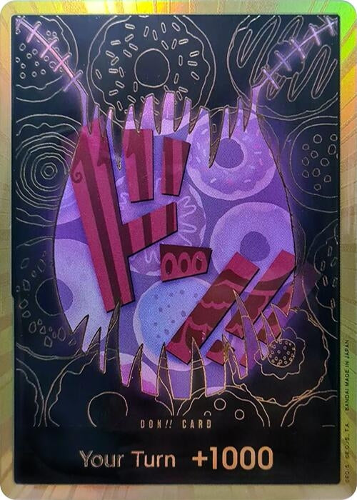 Image for DON!! Card (Katakuri) (Gold) (Premium Booster -The Best-) - One Piece Card Game