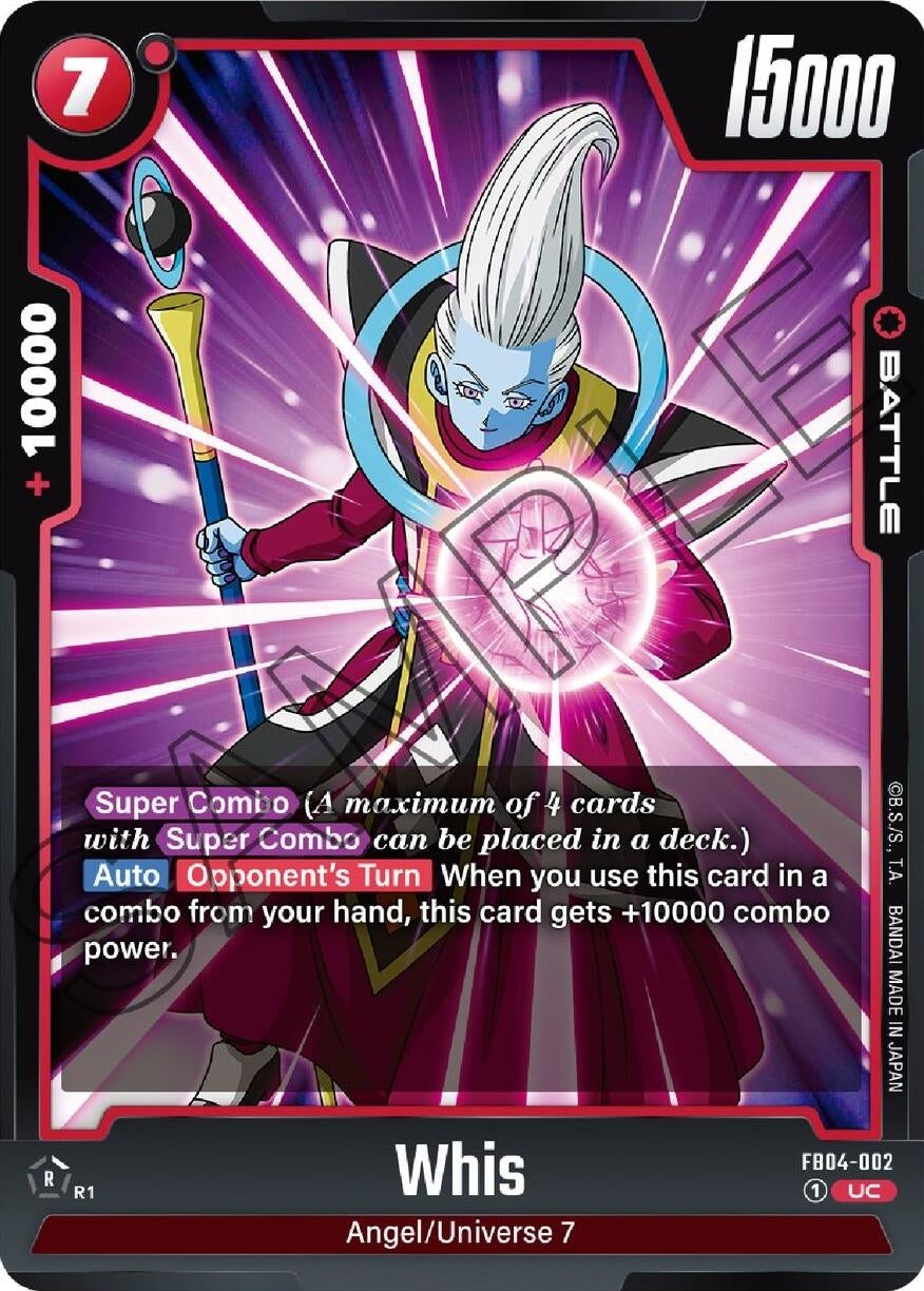 Image for Whis (Ultra Limit) (FB04-002) - Dragon Ball Super: Fusion World