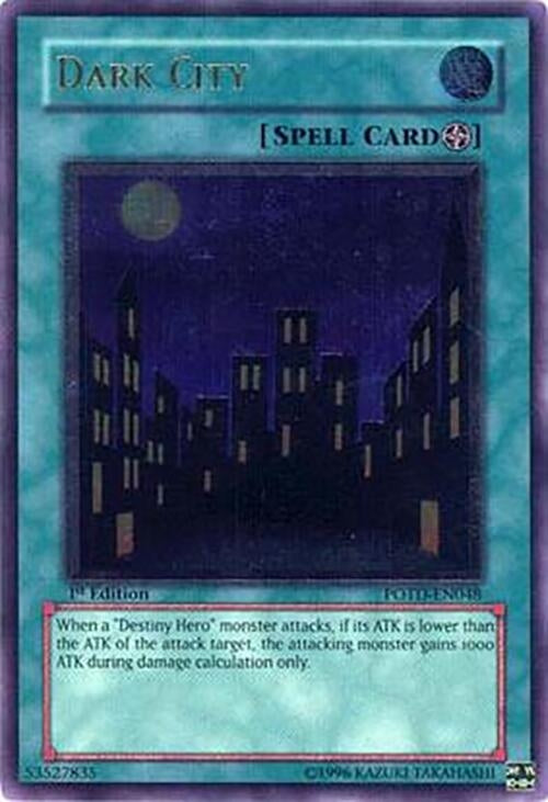 Image for Dark City (UTR) (Power of the Duelist) (POTD-EN048) - YuGiOh